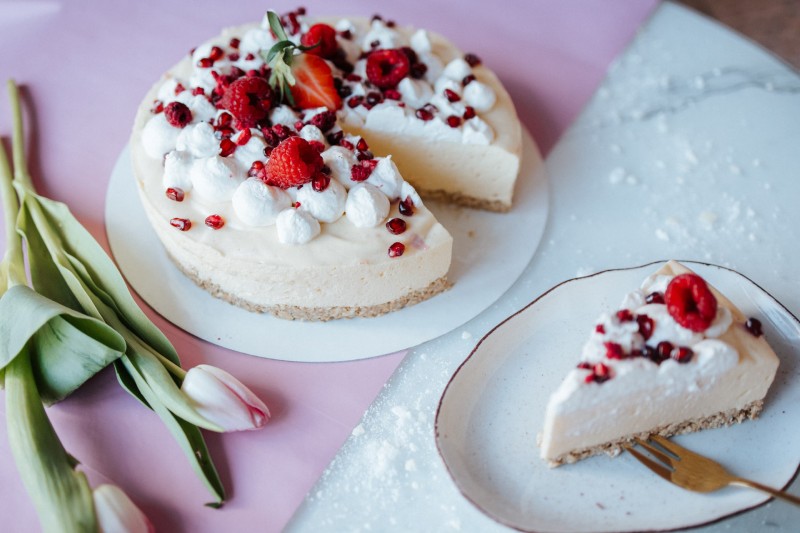 Sernik mango na zimno