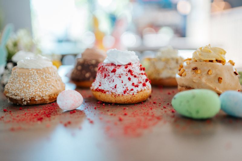 z białą czekoladą